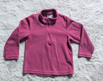 Polaire enfant rose 3  ans Quechua