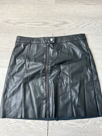 Jupe en cuir