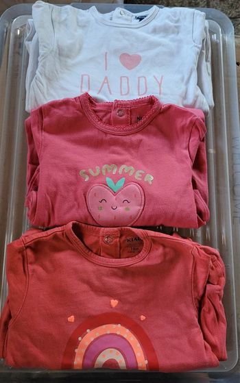 Lot pyjamas été 1 pièce, 18 mois