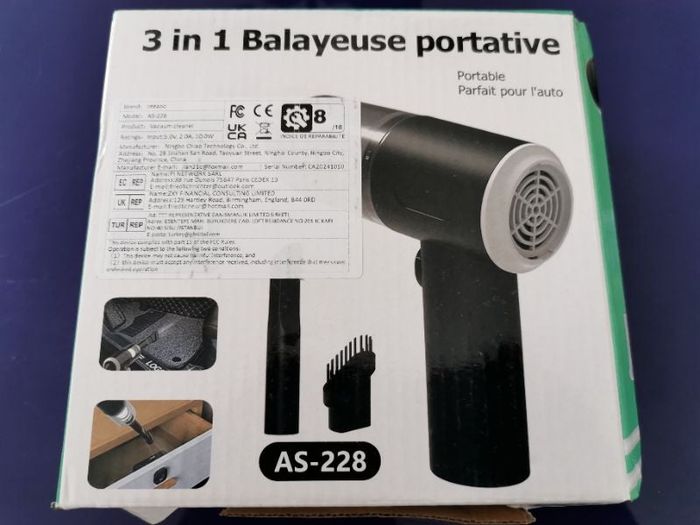 ASPIRATEUR À MAIN SANS FIL CEEAOO
