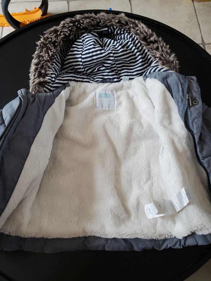 Manteau doudoune 24 mois Obaïbi - photo numéro 2