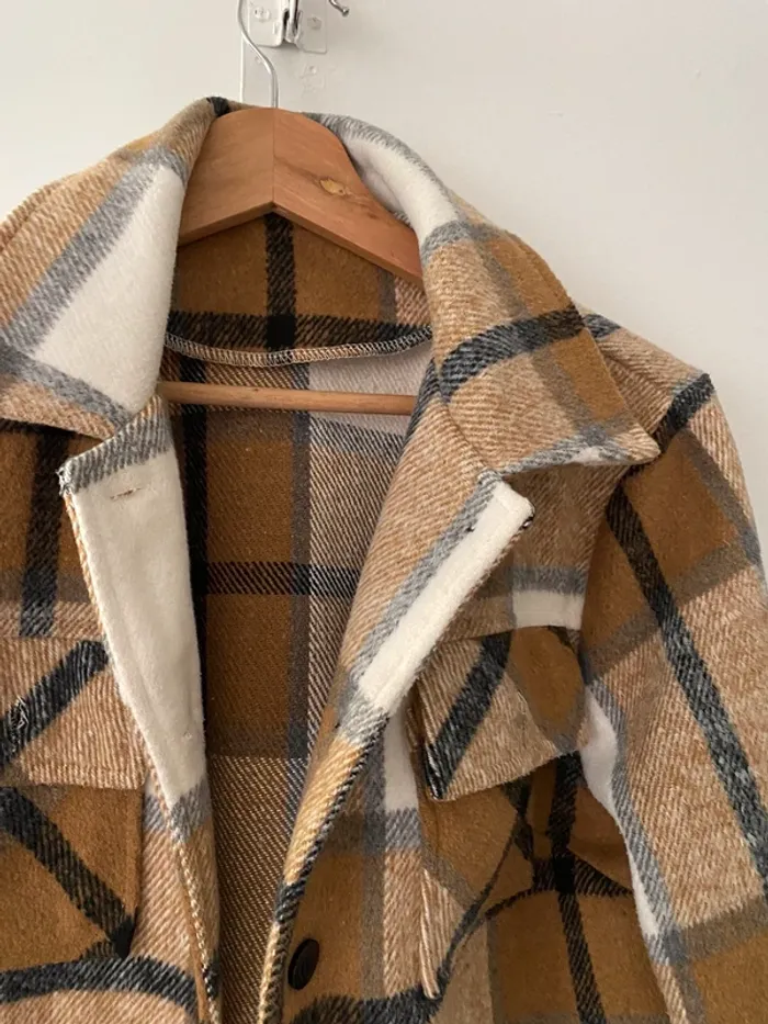 Veste à carreaux - Shein - photo numéro 3
