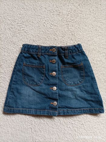 Mini jupe jeans 8 ans