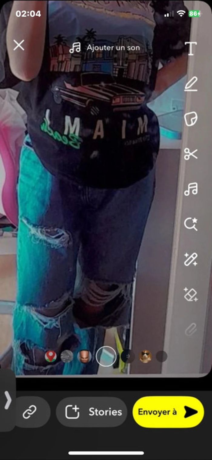 👖 Jean Mom Fit Troué Vintage – Effet Destroy Tendance - photo numéro 6