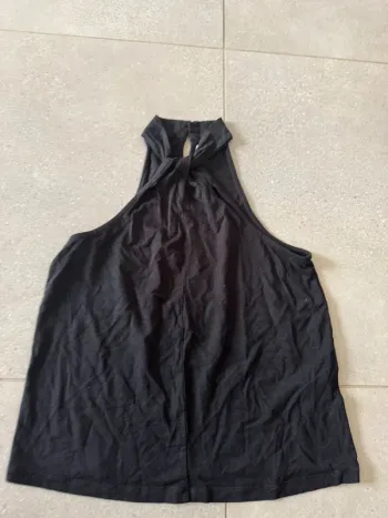 Haut noir Gémo, taille M, très bon état