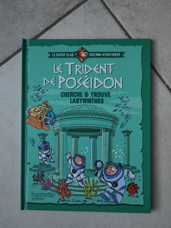 Livre le trident de Poseidon