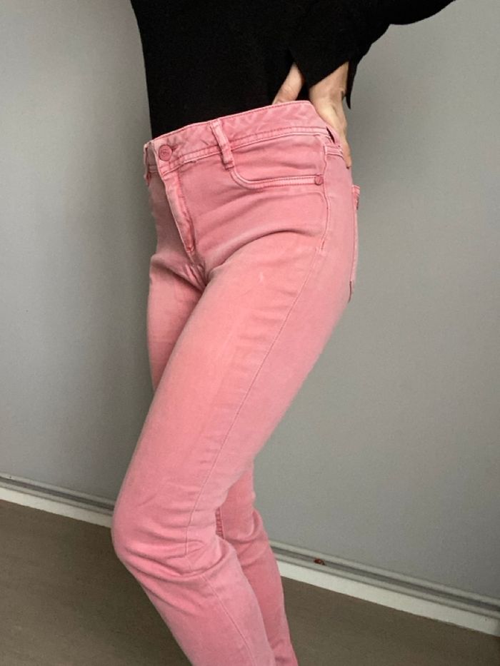 Jean rose kaporal taille s - photo numéro 2