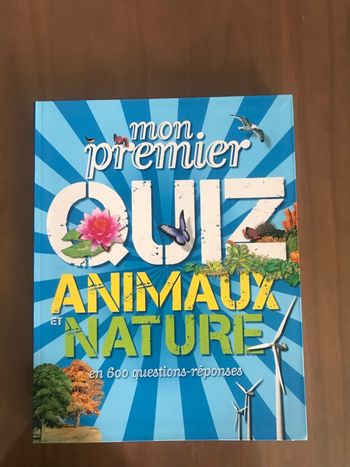 Mon premier Quiz Animaux et Nature France Loisirs NEUF
