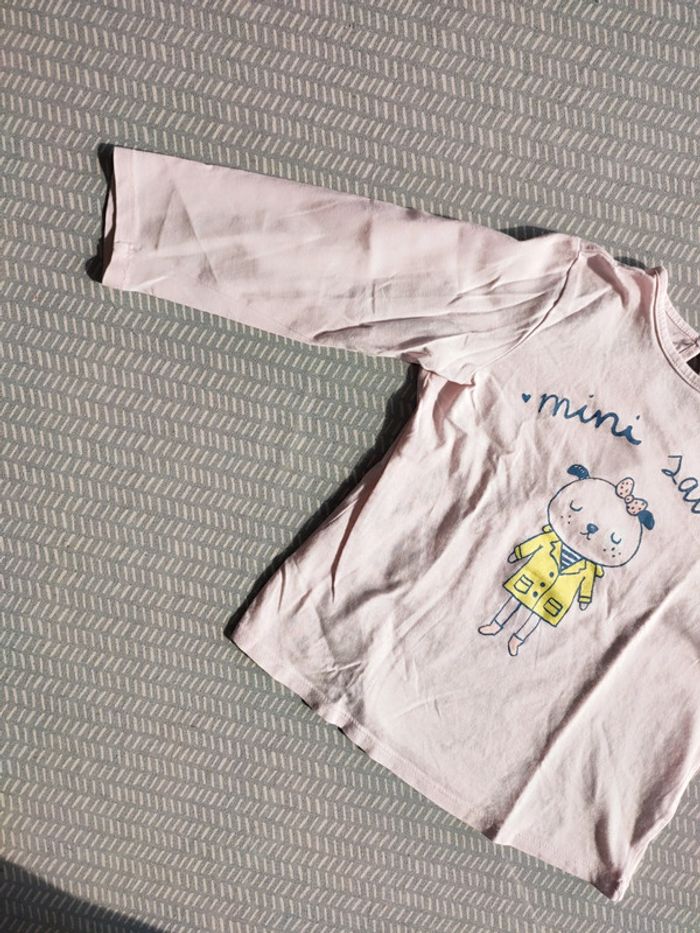 T-shirt manches longues fille - Tex - 3 ans - photo numéro 2