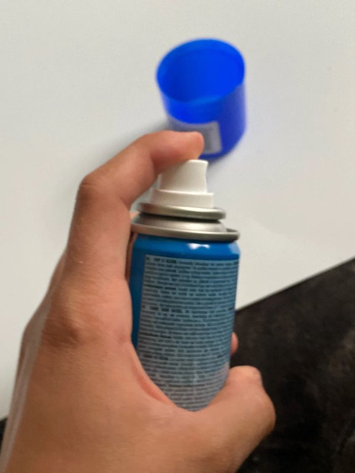 bombe colorée bleue pour les cheveux - photo numéro 6