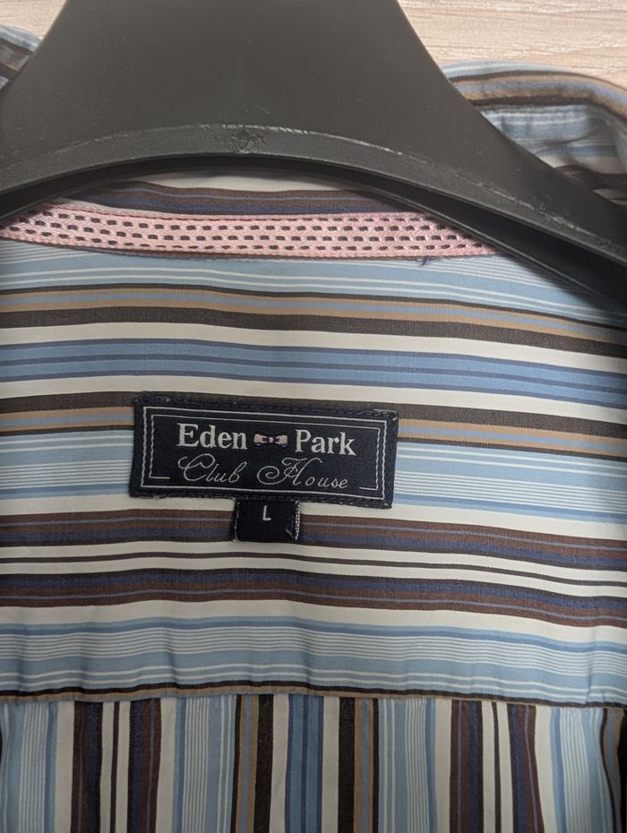 chemise homme Eden Park, taille L, état impeccable - photo numéro 2
