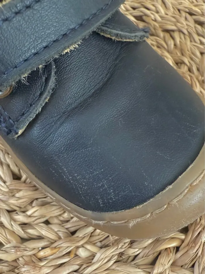 Chaussures cuir premiers pas Citrouille et Compagnie - photo numéro 7
