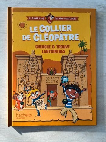 Livre macdo le collier de cleopatre