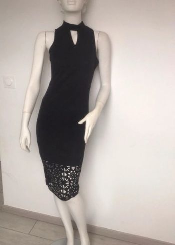 robe noire  moulante