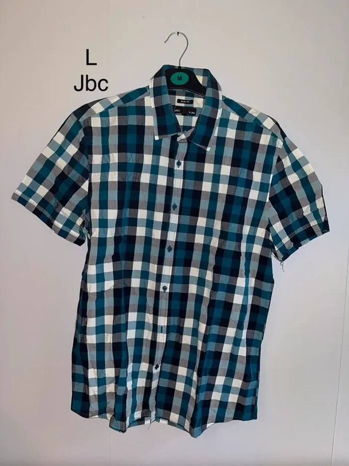 Chemise à carreaux