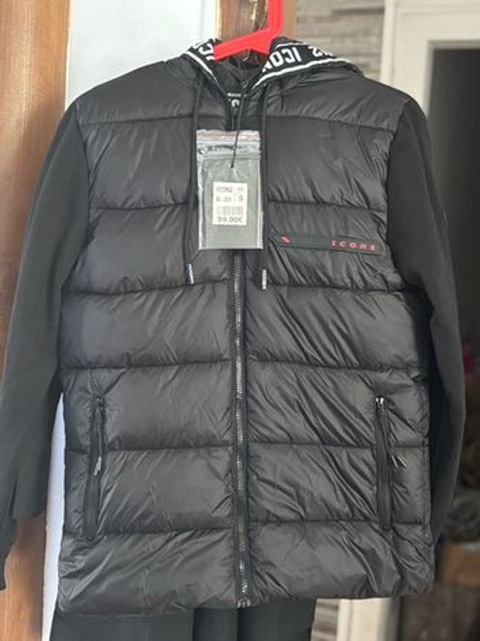 Veste matelassés noir ICON2