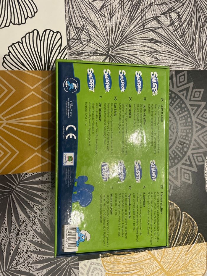 Puzzle j’apprends à compter les schtroumpfs - photo numéro 2