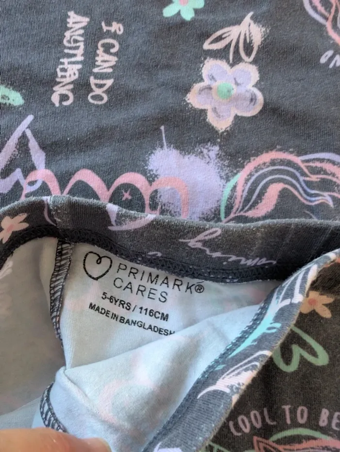 Ensemble crop top et legging Primark licorne - photo numéro 5
