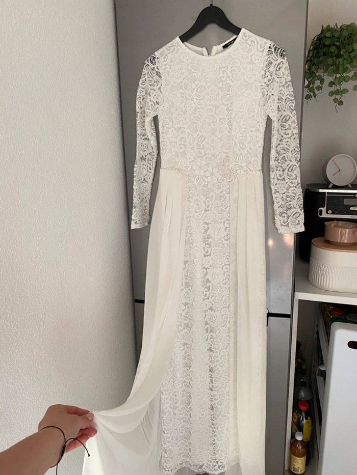 Robe dentelle voile Arin dress 36 - photo numéro 2