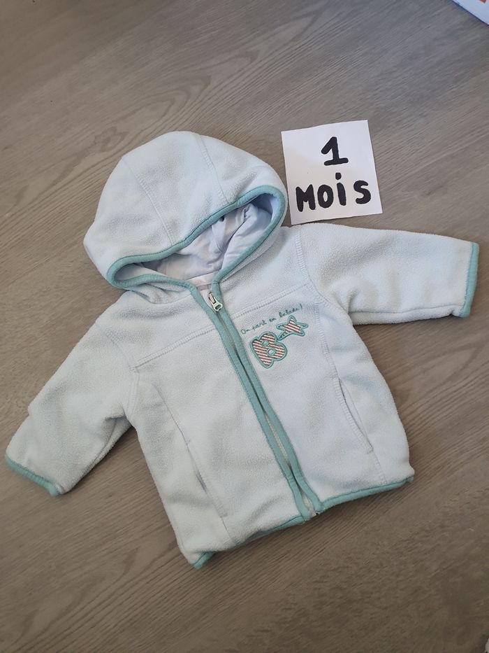 Gilet 1mois polaire