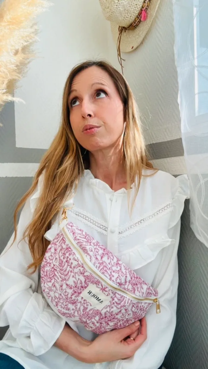 Sac banane bohème chic avec bandoulière réglable - photo numéro 8