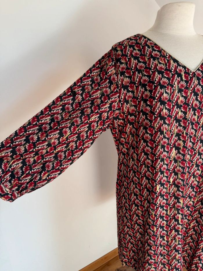 Superbe robe fluide neuve Christy 🌸 T 3 44 - photo numéro 3