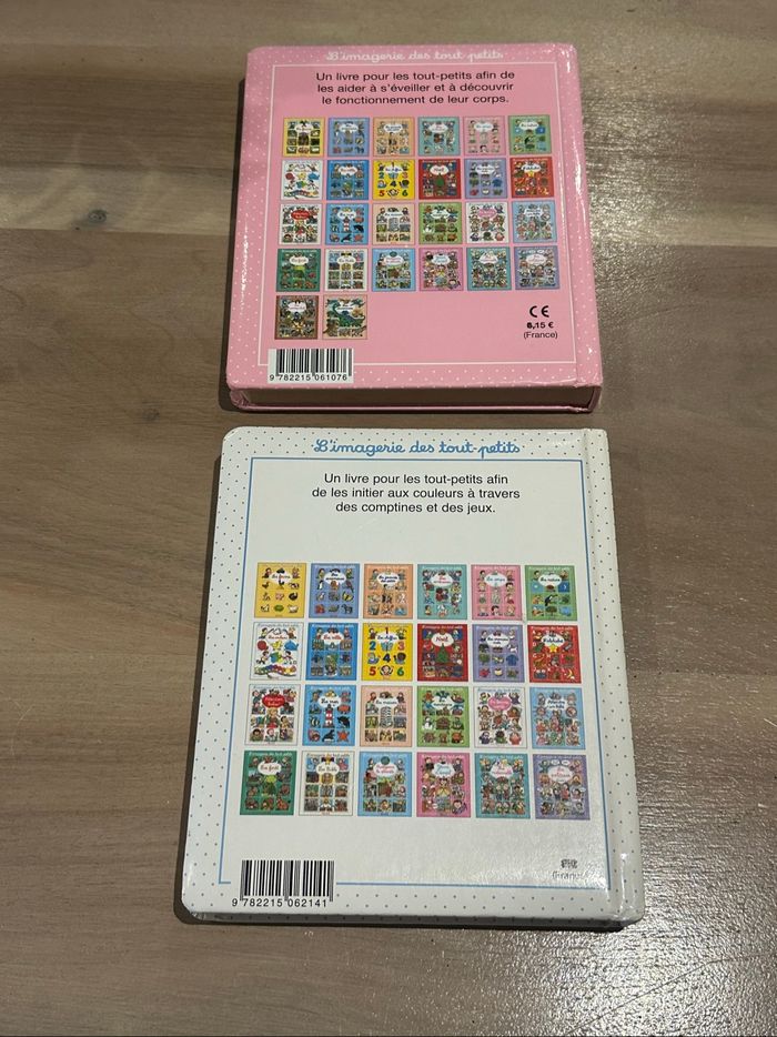 Lot de 2 livres l’imagerie des tous petit le corps et les couleurs Très bon état - photo numéro 2