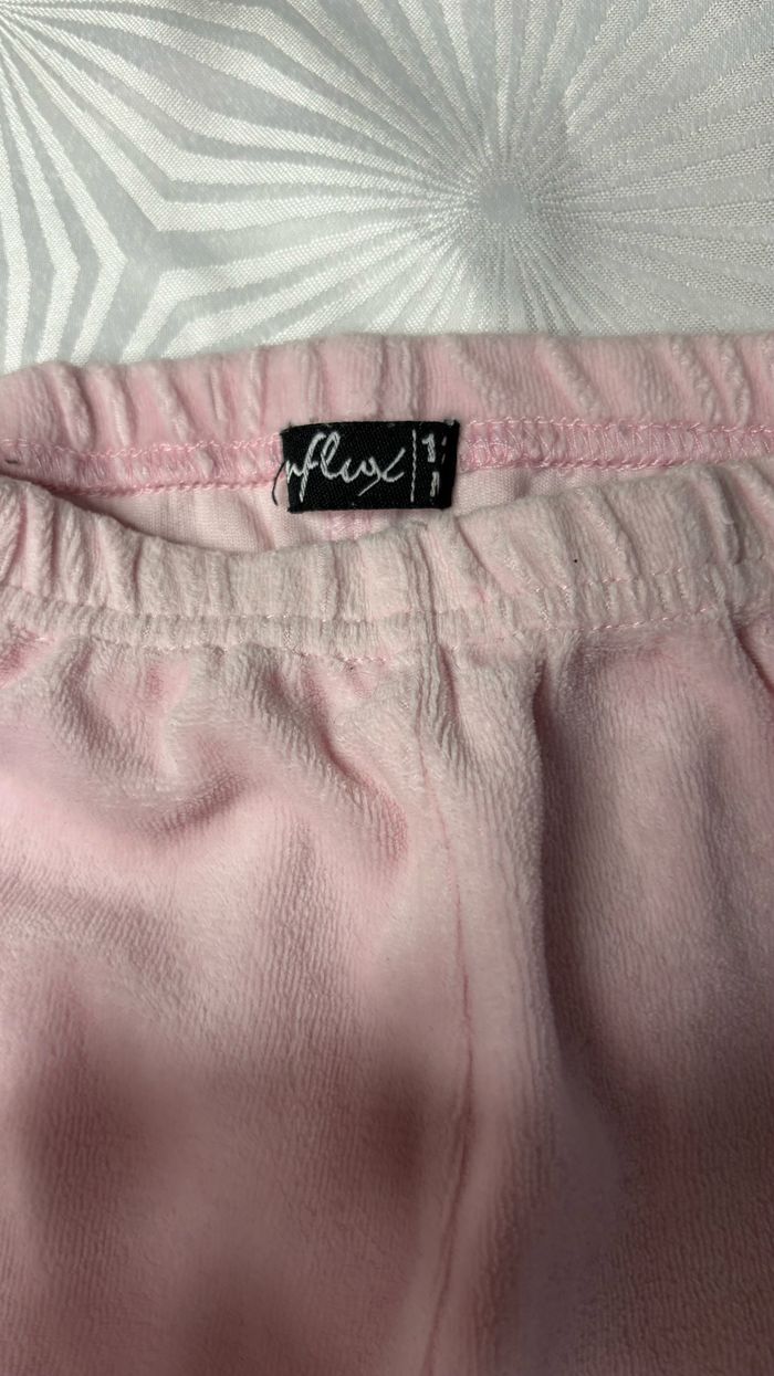 Pyjama velours 2 pièces fille 12 mois - photo numéro 6