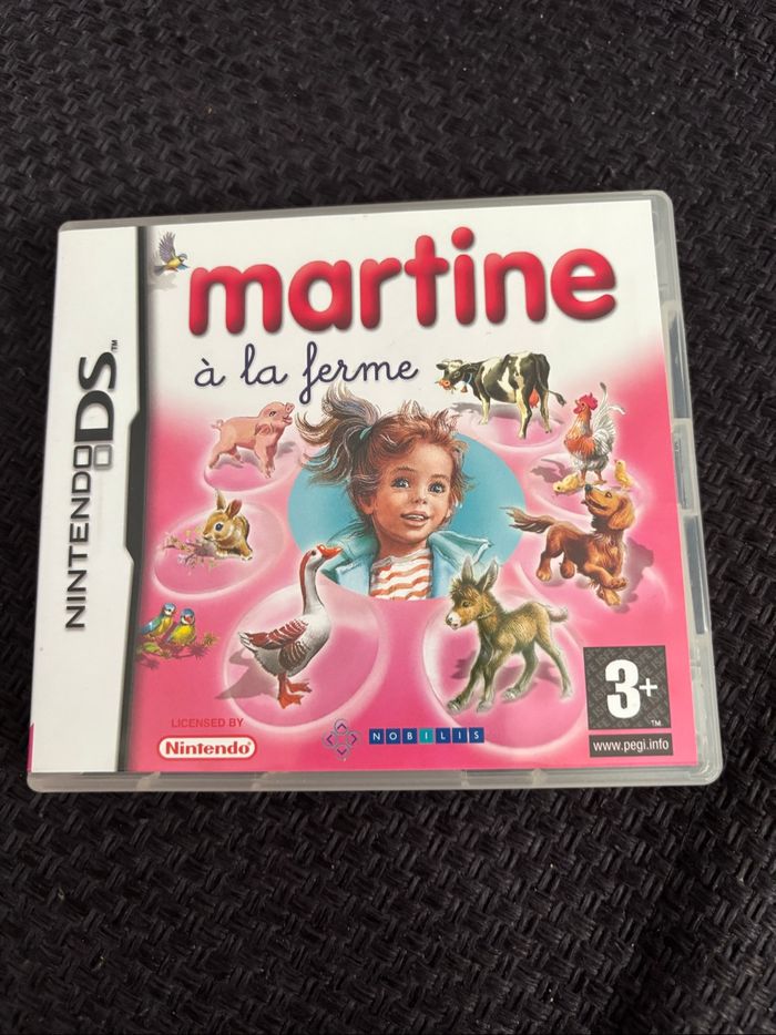 Nintendo DS - jeu Martine à la ferme