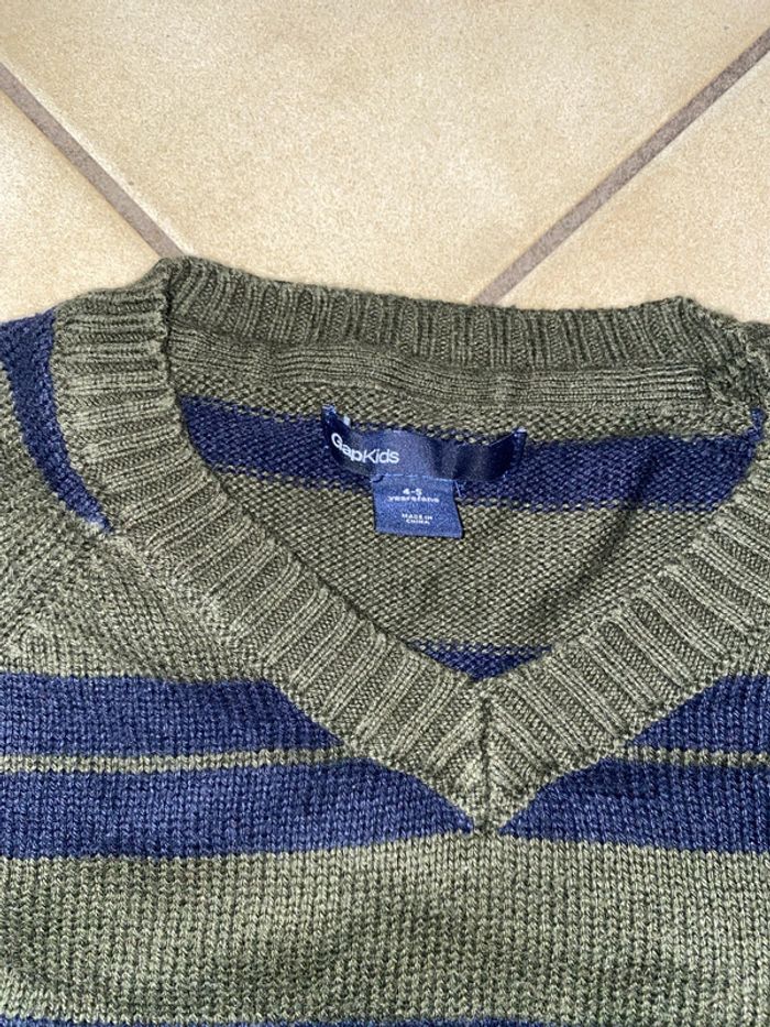 Pull garçon, gap, taille 4/5 ans - photo numéro 2