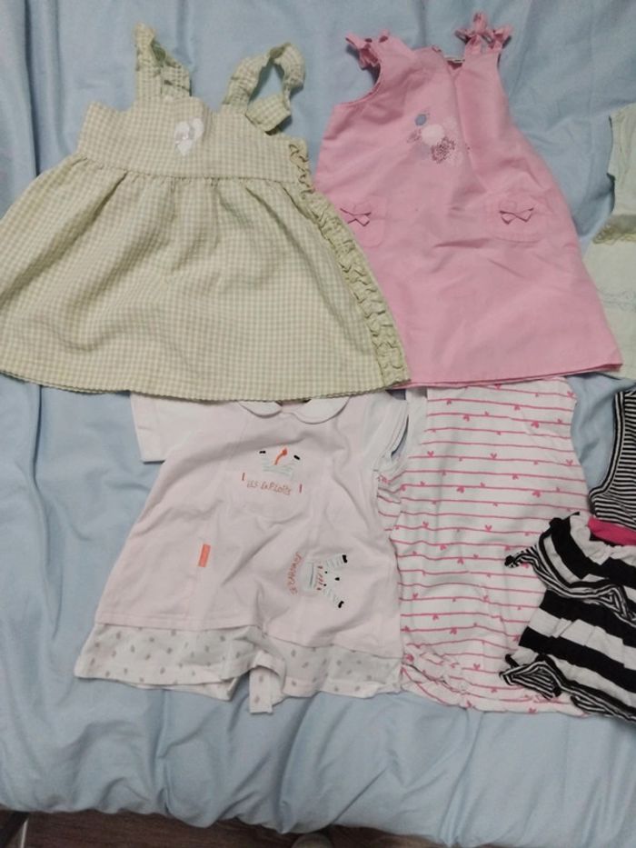 Lot robes 6 mois fille été - photo numéro 2