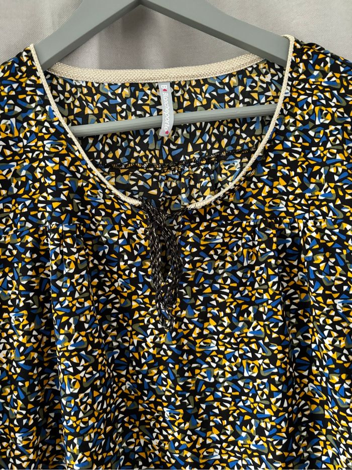Blouse tunique femme Blanche Porté - photo numéro 2
