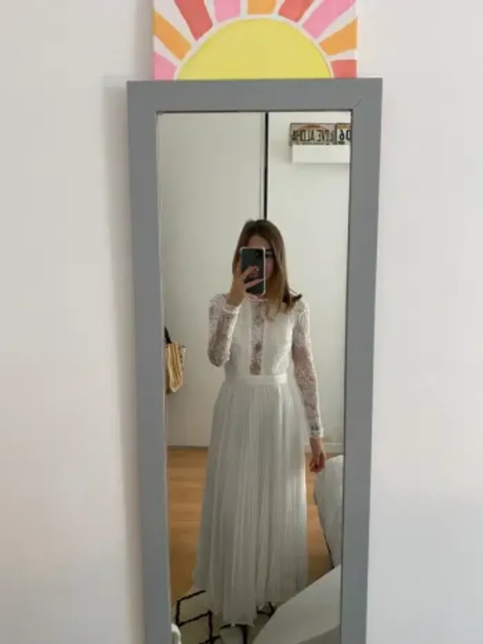 Robe de mariage blanche - ASOS - photo numéro 3
