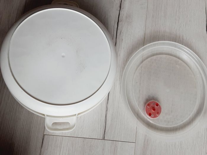 Boîte de conservation repas ronde de 23 cm de diamètre 8 cm de hauteur - photo numéro 3