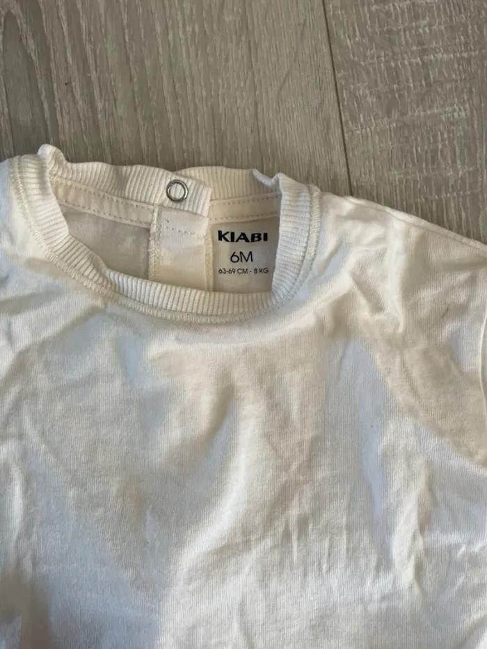 T-shirt kiabi beige - photo numéro 2