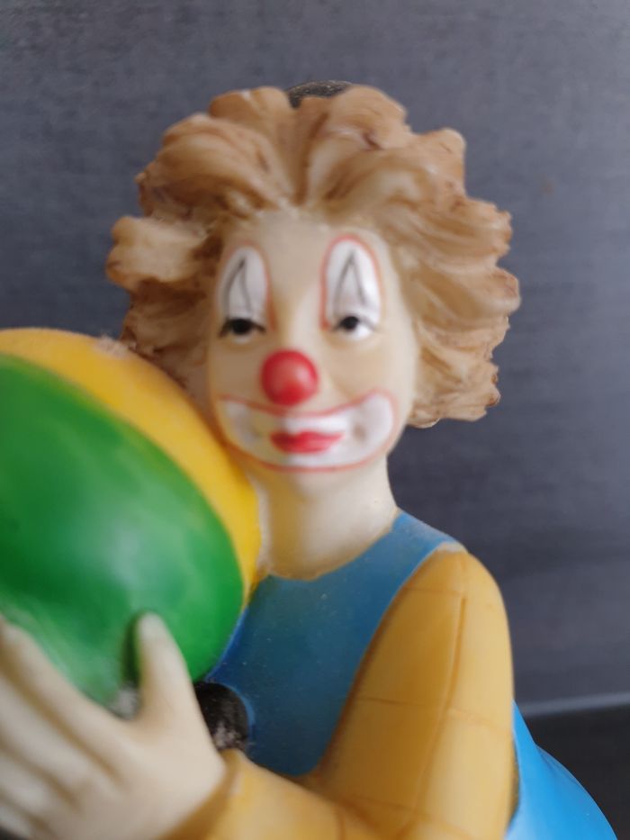 Clown en plastique - photo numéro 2