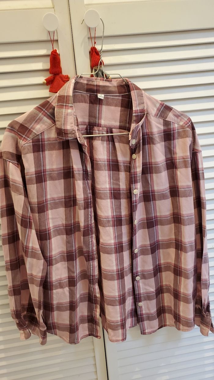 Chemise à carreaux 13 ans