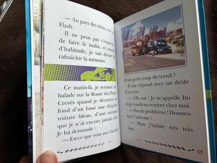 Livre la bibliothèque verte cars toon Disney - photo numéro 3