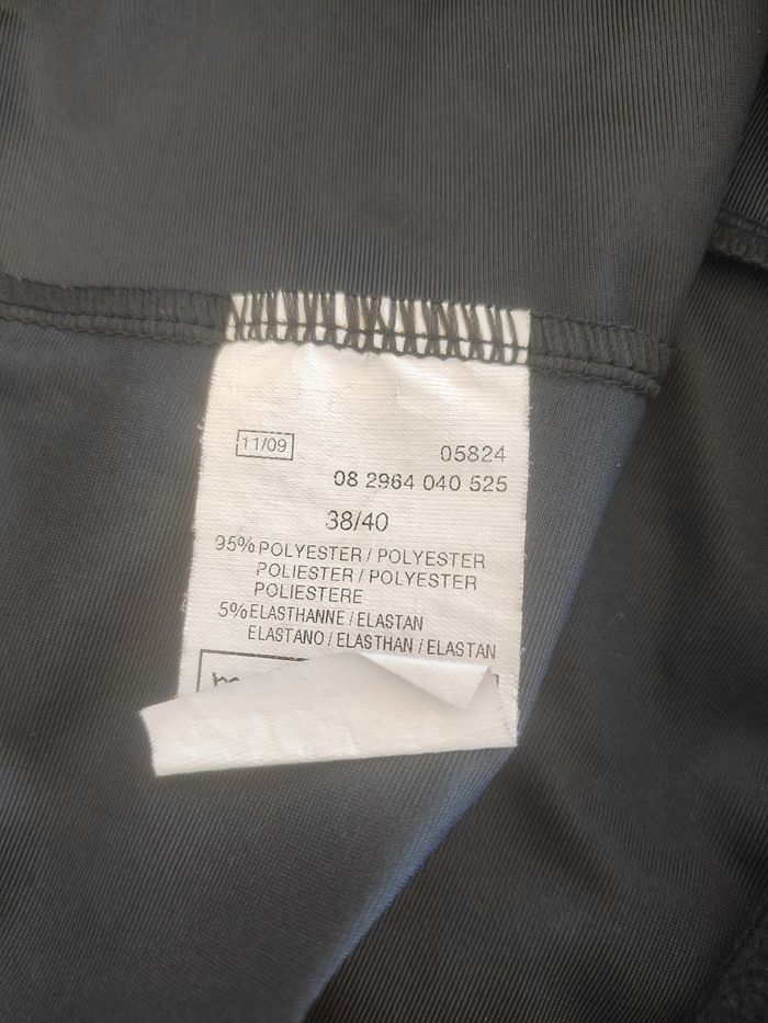 Legging effet ski noir imitation cuir – Taille M/38 – No excuse – Très Bon État - photo numéro 6