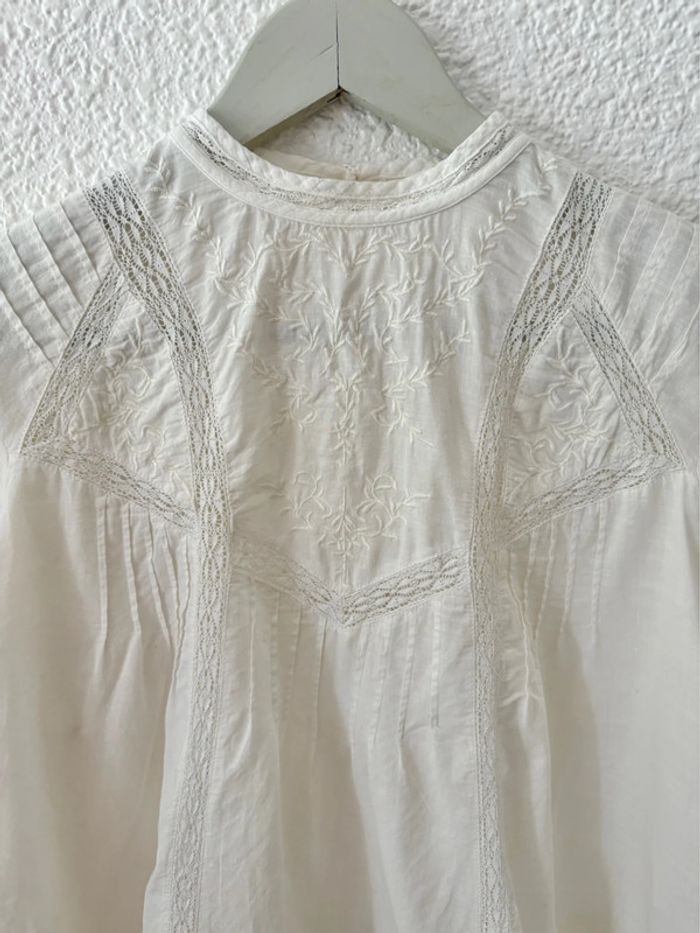 Blouse Soeur Eden écru / taille M - photo numéro 2