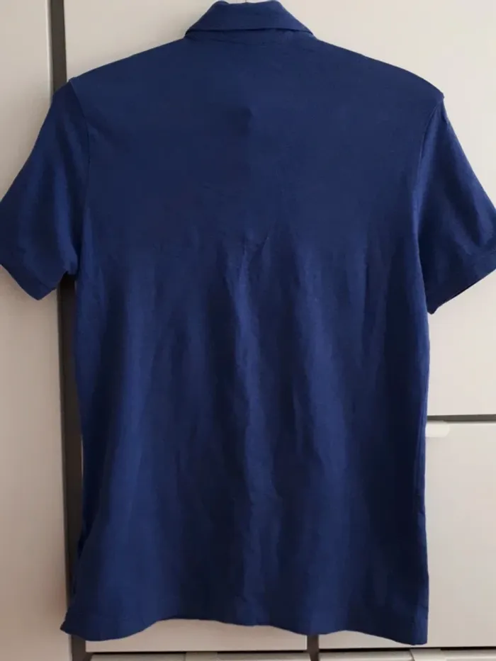 Polo bleu marine Homme Taille 36 - photo numéro 2