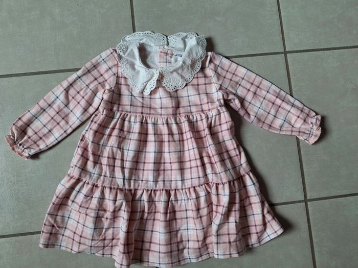 Robe manches longues fille 18mois