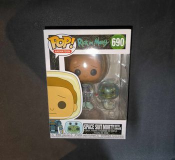 Figurine Funko Pop / Space Suit Morty Snake 690 / Rick & Morty