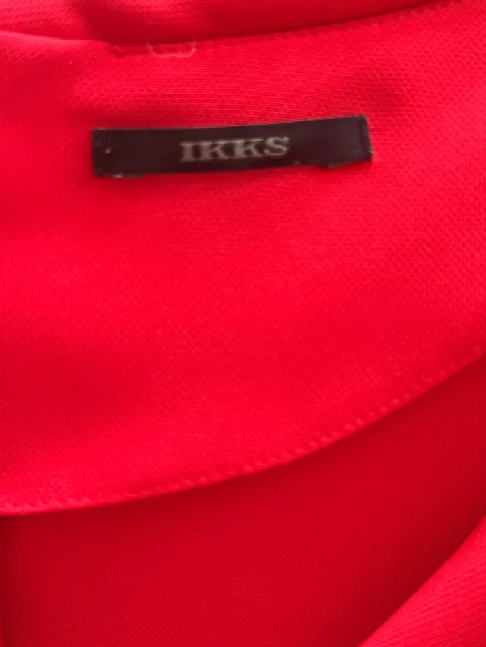 Robe rouge vif IKKS – Taille 42 - photo numéro 6