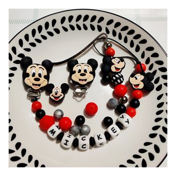 Attache tétine à personnaliser 