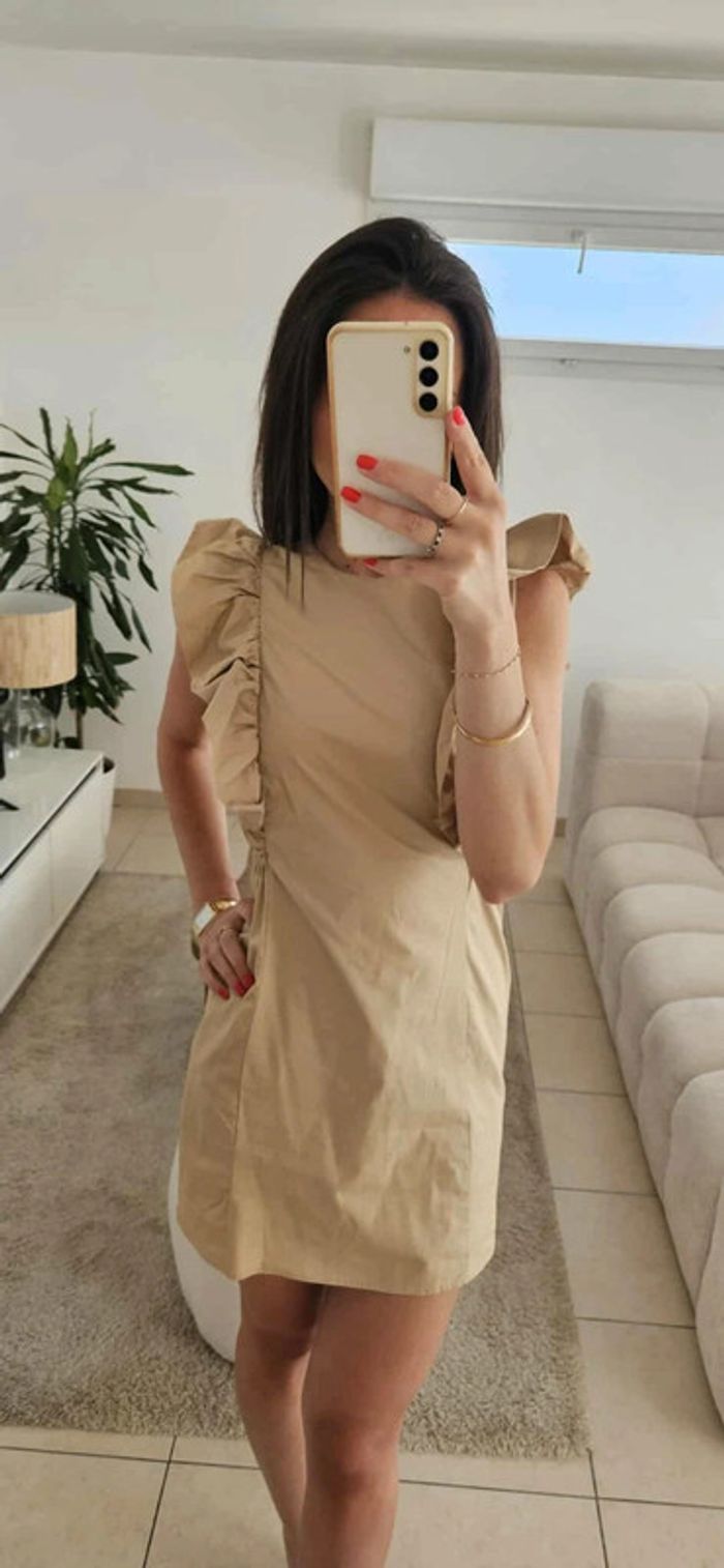 Robe Zara camel en excellent état. - photo numéro 8