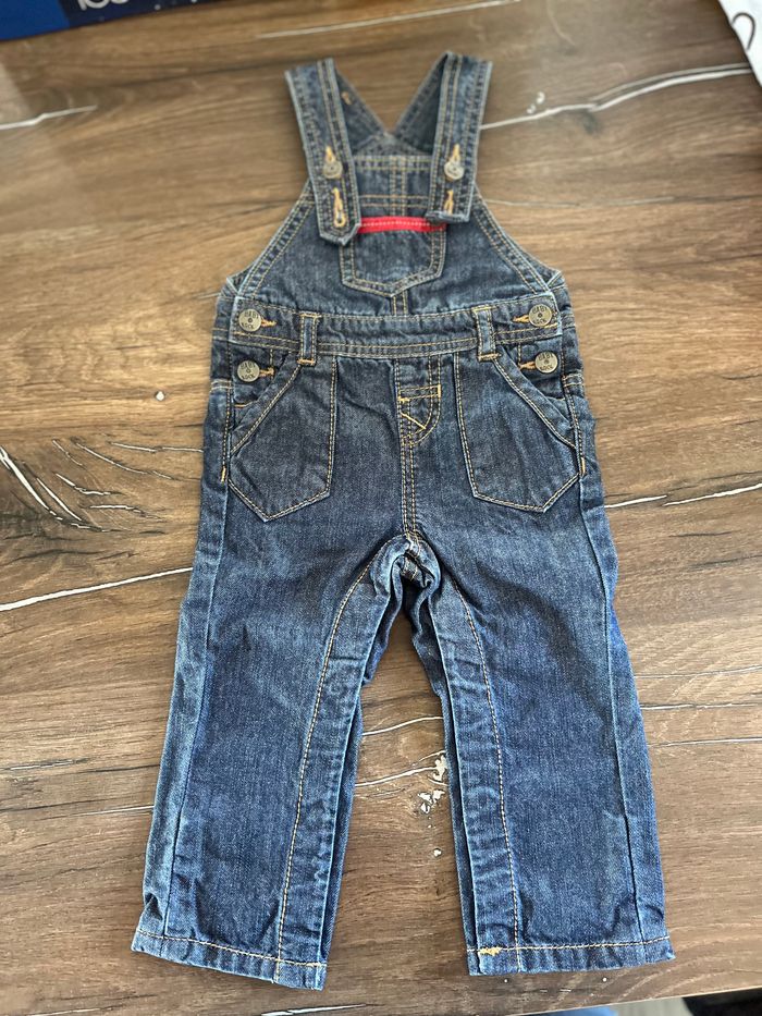 Salopette jeans bébé garçon