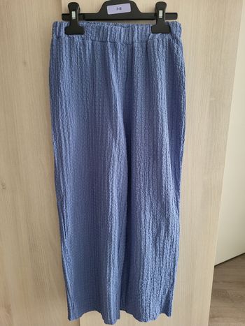 Pantalon fluide bleu Tex 7/8 ans