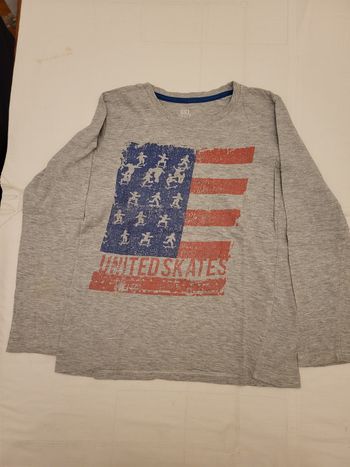 1 tee-shirt manche longue garçon 10 ans 