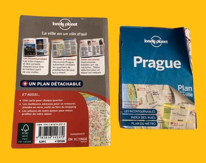 🌟 Lonely planet Prague en quelques jours avec plan = Guide fabuleux🌟 - photo numéro 4
